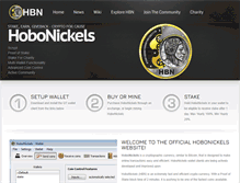 Tablet Screenshot of hobonickels.info